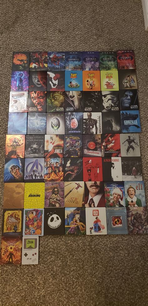 Current Collection Steelbooks