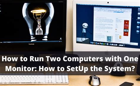How To Run Two Computers One Monitor How To Set It Up
