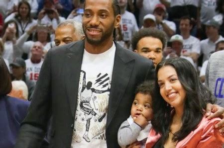 The couple's first child, daughter kaliyah leonard, was born in 2016. Kawhi Leonard-NBA small forward for the Los Angeles ...