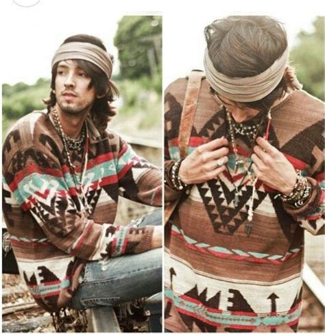 Oh Just Take A Look At This Boho Men Style Hippie Style Hippie