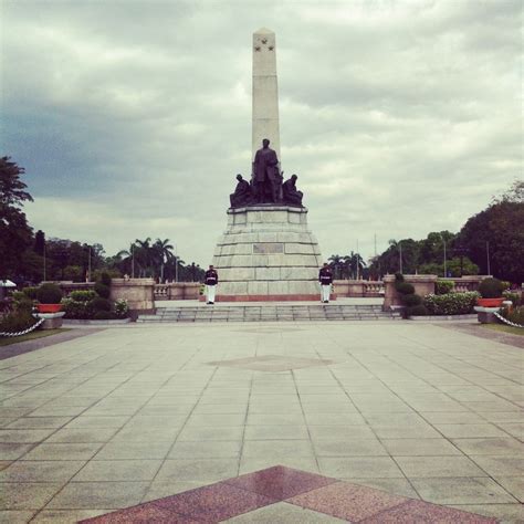 Rizal Monument Rizal Park Philippines Rizal Park Philippines