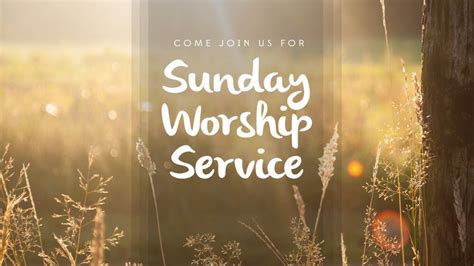 Sunday Morning Worship Grace United Methodist Church