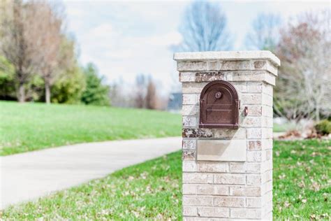 5 Reasons To Add A Stone Or Brick Mailbox Capital Masonry Mclean Va