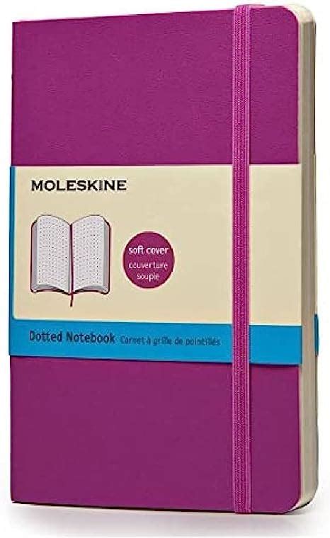 Moleskine Classic Quaderno Tascabile A Puntini Orchid Purple