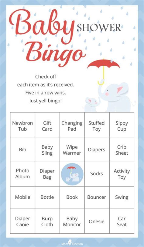 How To Play Baby Shower Bingo 30 Baby Shower Bingo Cards Printable