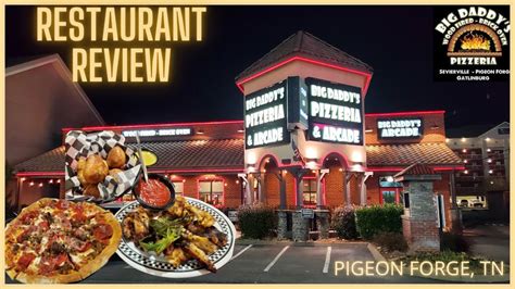Big Daddys Pizzeria Food Review Pigeon Forge Tennessee Youtube