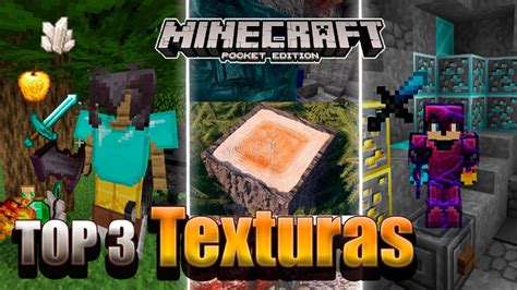 ️ Top 3 Mejores Packs De Texturas Para Minecraft Pe Bedrock 116