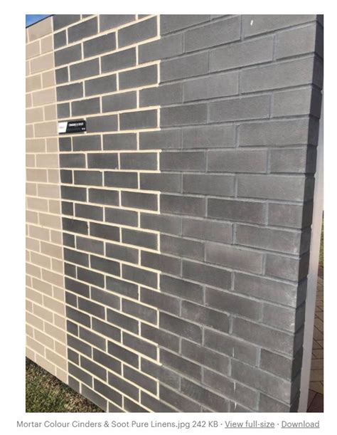Mortar Joints And Mortar Colours Pgh Bricks Brick Brick Exterior
