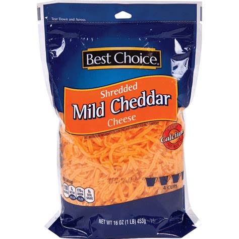 Best Choice Natural Shredded Cheddar Cheddar Harter House