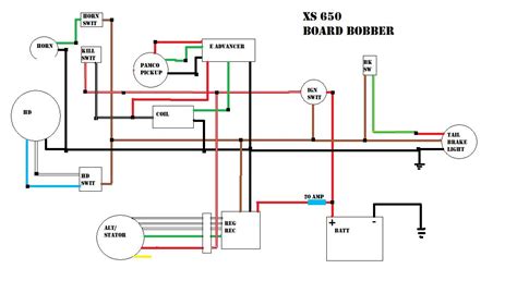 1978 yamaha xs650 wiring diagram. Rusty Bolt Garage: 1982 YAMAHA XS650- Project