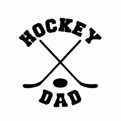 Hockey Dad Mom Decal Vinyl Window Stying