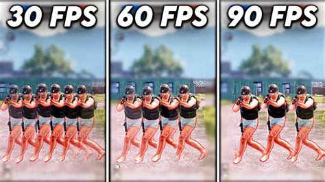 90 fps vs 60 fps vs 30 fps does fps matter fps comparison for bgmi pubg mobile ko exotic