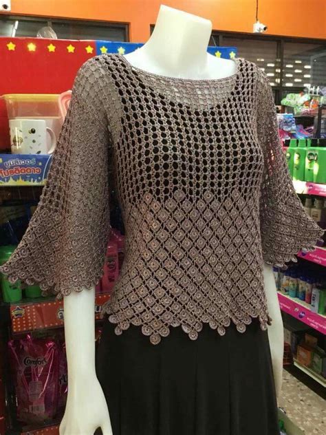 Pin De Maria Lévano En Tops De Crochê Ganchillo Ropa Ropa Crochet