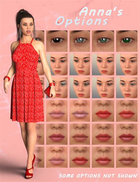 Aq Anna Hd For Genesis 8 Female Daz 3d