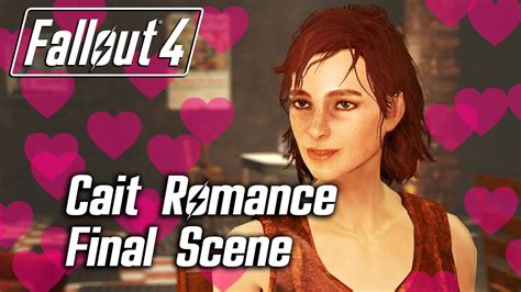 Fallout 4 Cait Romance Final Scene Youtube