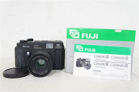 ⑳ Fuji フジ Gw690Ⅲ 6×9 Professional Ebc Fujinon F35 90mm 中判フィルムカメラ 60