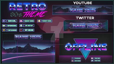 Animated Twitch Overlay Twitch Streaming Overlays