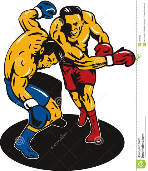 Boxer Knockout Punch Stock Photo Image 7012110