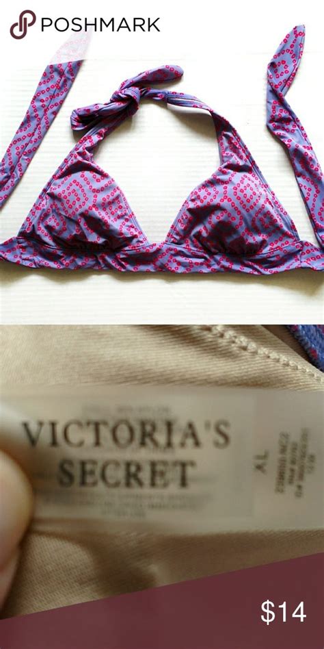 Victorias Secret Purple Bikini Top Xl Bikini Tops Purple Bikini
