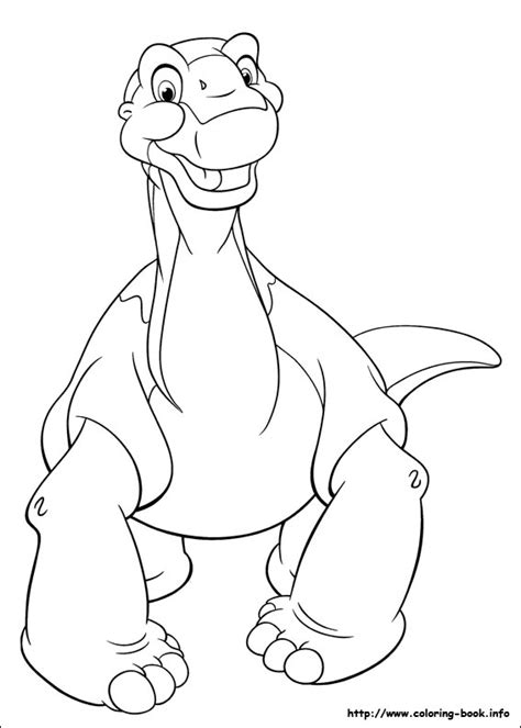 Image Littlefoot Coloring Page Land Before Time Wiki Fandom