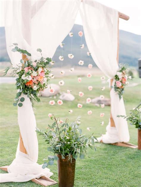 Top 12 Wedding Ceremony Arches With Flowers — The Bohemian