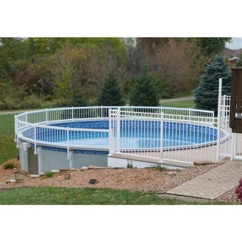 In the past, glass was an expensive option, however, with the large range of standard size panels that are now available, the price has come down. Sentry Safety Pool Fence Premium Guard Above Ground Pool Fence Add-On Kit B (3 Spans)-AGPF-Kit B ...