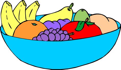 Bowl Of Fruit Clipart Clip Art Library