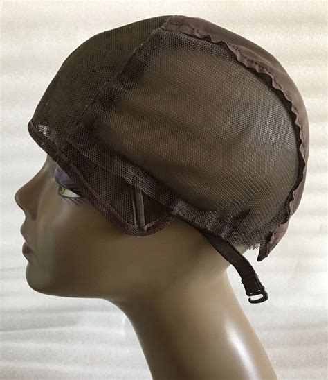 Pcs Lot Dark Brown Quality Wig Making Cap Medium Wig Caps With