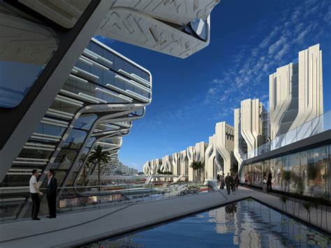 Stone Towers Zaha Hadid Architects