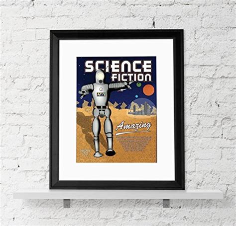 Science Fiction Literary Genre Print Educational Classroom Poster