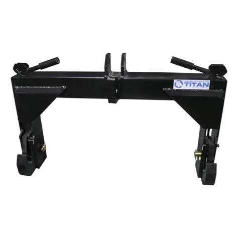Titan Attachments Category 2 Quick Hitch 3 Point Powder Coated Steel