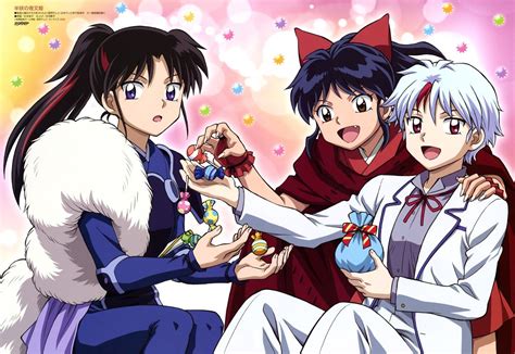 Hanyo No Yashahime Setsuna💜moroha ️towa💛 En 2021 Personajes De Anime Wallpaper De Anime