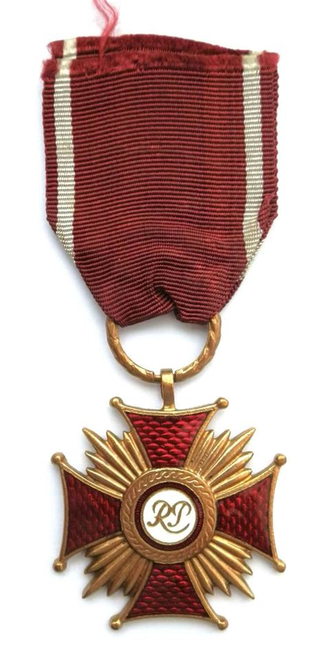 Polish Gold Cross Medal Of Merit In General Medals