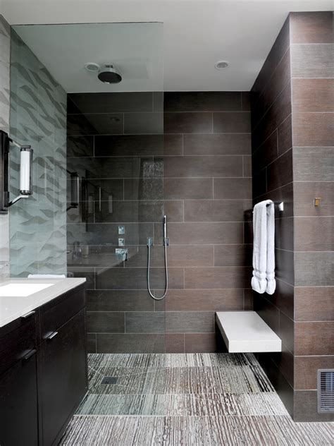 Even a small bathroom has room for more than one type of tile. 33 Modern Bathroom Design For Your Home - The WoW Style