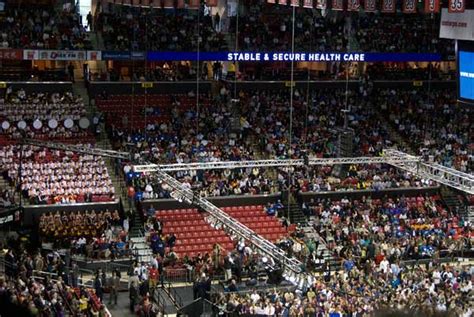Crowds Fill The Comcast Center For President Obamas Rally Flickr