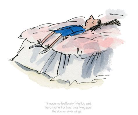 It Made Me Feel Lovely By Sir Quentin Blake Limited Edition Print