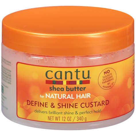 Cantu Shea Butter For Natural Define And Shine Custard 12 Oz