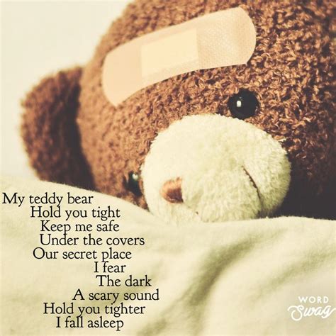 Sad Teddy Bear Quotes