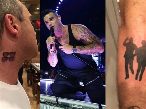 Robbie Williams Tattoo Robbie Williams Tattoos List Of Robbie William