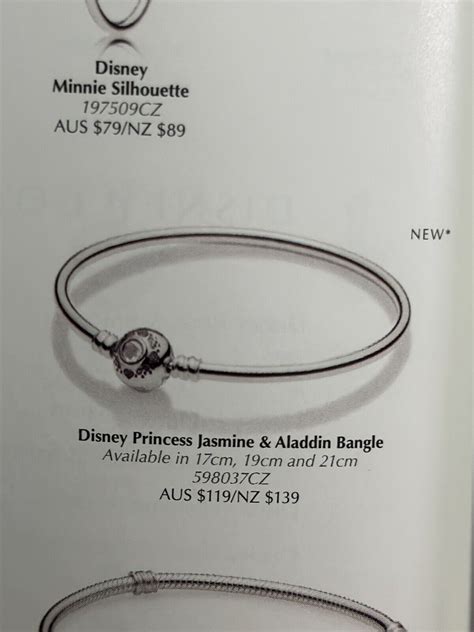 Pandora Disney Princess Jasmine And Aladdin Bangle 598037cz 19 And 798039enmx Ebay