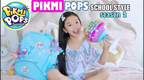 Pikmi Pops School Style 🍭season 2 Giveaway Youtube