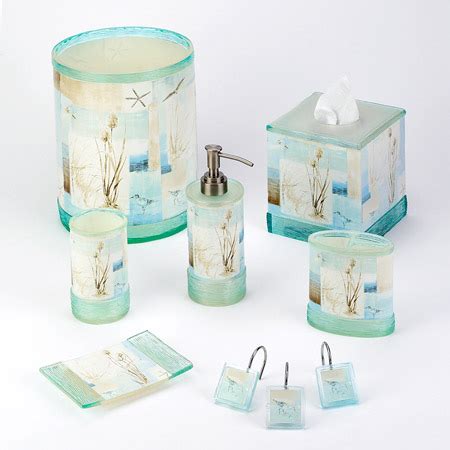 As with other parts of the bathroom such as toilets, baths and showers the design styles of accessories are constantly evolving. Blue Waters Bath Accessories | OceanStyles.com