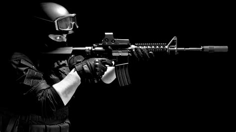 1920x1080 Weapons Background Soldier Coolwallpapersme