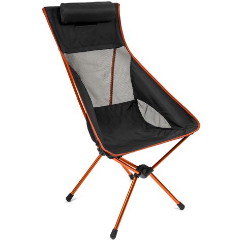 Cascade Mountain Tech Outdoor High Back Lightweight Camp Chair With