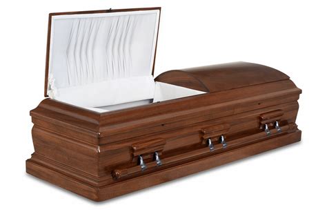 Classic Mahogany Satin Finish Mastercraft Casket Company