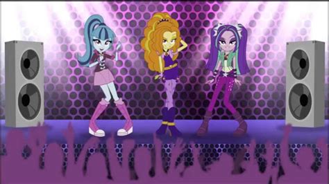 Equestria Girls Rainbow Rocks Battle Of The Bands Remix Youtube