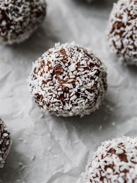 Chocolate Coconut Date Balls Walder Wellness RD Simple Healthy
