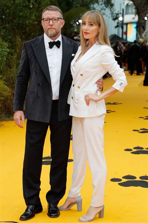 Pictured Guy Ritchie And Jacqui Ainsley At The Lion King Premiere In