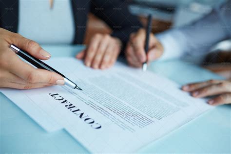 Signing Business Contract Stock Photos Motion Array