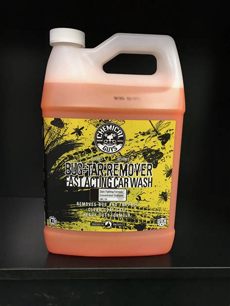 Saves up on money by repairing the scratch and rejuvenating the outer paint gloss. Chemical Guys Extreme Bug & Tar Remover Gallon - WaxWorx ...